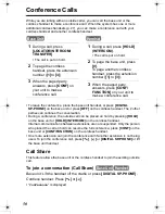 Preview for 50 page of Panasonic KX-TG2970B - GigaRange SecurityLink Plus Expandable Answering System Operating Instructions Manual