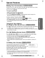 Preview for 51 page of Panasonic KX-TG2970B - GigaRange SecurityLink Plus Expandable Answering System Operating Instructions Manual