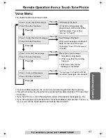 Preview for 63 page of Panasonic KX-TG2970B - GigaRange SecurityLink Plus Expandable Answering System Operating Instructions Manual