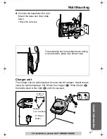 Preview for 67 page of Panasonic KX-TG2970B - GigaRange SecurityLink Plus Expandable Answering System Operating Instructions Manual