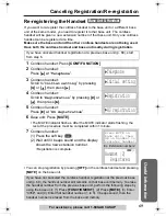 Preview for 69 page of Panasonic KX-TG2970B - GigaRange SecurityLink Plus Expandable Answering System Operating Instructions Manual