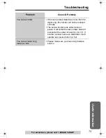 Preview for 75 page of Panasonic KX-TG2970B - GigaRange SecurityLink Plus Expandable Answering System Operating Instructions Manual