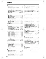 Preview for 82 page of Panasonic KX-TG2970B - GigaRange SecurityLink Plus Expandable Answering System Operating Instructions Manual