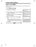 Предварительный просмотр 22 страницы Panasonic KX-TG2970B - GigaRange SecurityLink Plus Expandable Answering... Operating Instructions Manual