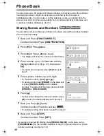 Предварительный просмотр 40 страницы Panasonic KX-TG2970B - GigaRange SecurityLink Plus Expandable Answering... Operating Instructions Manual