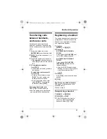 Preview for 37 page of Panasonic KX-TG3021C Operating Instructions Manual