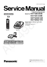 Panasonic KX-TG313CSK Service Manual preview