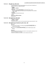 Preview for 61 page of Panasonic KX-TG3531BXB Service Manual