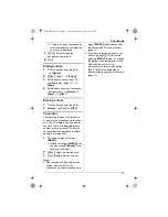 Preview for 15 page of Panasonic KX-TG3611BX User Manual