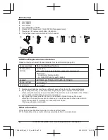 Preview for 4 page of Panasonic KX-TG3634 Operating Instructions Manual