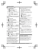 Preview for 44 page of Panasonic KX-TG3634 Operating Instructions Manual