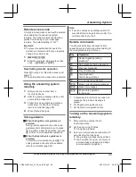 Preview for 45 page of Panasonic KX-TG3634 Operating Instructions Manual