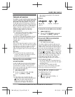 Preview for 47 page of Panasonic KX-TG3634 Operating Instructions Manual