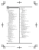 Preview for 68 page of Panasonic KX-TG3634 Operating Instructions Manual