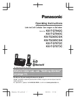 Preview for 1 page of Panasonic KX-TG365CSK Operating Instructions Manual