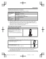 Preview for 5 page of Panasonic KX-TG365CSK Operating Instructions Manual