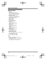 Preview for 10 page of Panasonic KX-TG365CSK Operating Instructions Manual