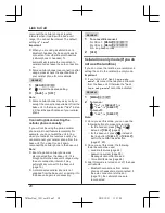 Preview for 20 page of Panasonic KX-TG365CSK Operating Instructions Manual