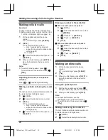 Preview for 22 page of Panasonic KX-TG365CSK Operating Instructions Manual