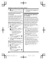 Preview for 26 page of Panasonic KX-TG365CSK Operating Instructions Manual