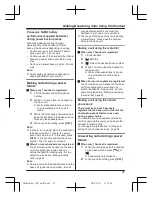 Preview for 27 page of Panasonic KX-TG365CSK Operating Instructions Manual