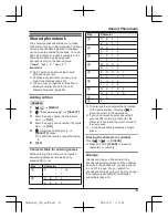 Preview for 33 page of Panasonic KX-TG365CSK Operating Instructions Manual