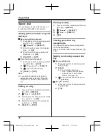 Preview for 36 page of Panasonic KX-TG365CSK Operating Instructions Manual