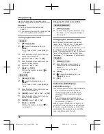 Preview for 46 page of Panasonic KX-TG365CSK Operating Instructions Manual