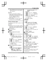 Preview for 47 page of Panasonic KX-TG365CSK Operating Instructions Manual