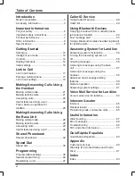 Preview for 2 page of Panasonic KX-TG365SK Operating Instructions Manual