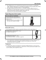 Preview for 5 page of Panasonic KX-TG365SK Operating Instructions Manual