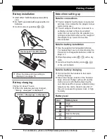 Preview for 11 page of Panasonic KX-TG365SK Operating Instructions Manual