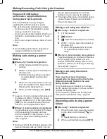 Preview for 26 page of Panasonic KX-TG365SK Operating Instructions Manual