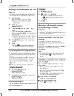 Preview for 54 page of Panasonic KX-TG365SK Operating Instructions Manual