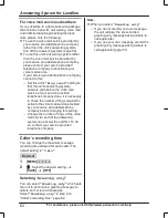 Preview for 62 page of Panasonic KX-TG365SK Operating Instructions Manual