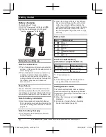 Предварительный просмотр 10 страницы Panasonic KX-TG3680 Operating Instructions Manual