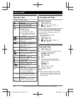 Предварительный просмотр 12 страницы Panasonic KX-TG3680 Operating Instructions Manual