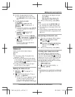 Предварительный просмотр 17 страницы Panasonic KX-TG3680 Operating Instructions Manual