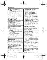 Предварительный просмотр 30 страницы Panasonic KX-TG3680 Operating Instructions Manual