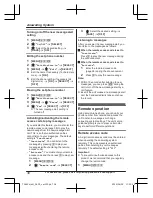 Предварительный просмотр 38 страницы Panasonic KX-TG3680 Operating Instructions Manual