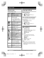 Предварительный просмотр 12 страницы Panasonic KX-TG3683 Operating Instructions Manual