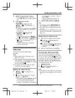 Предварительный просмотр 17 страницы Panasonic KX-TG3683 Operating Instructions Manual