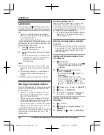 Предварительный просмотр 18 страницы Panasonic KX-TG3683 Operating Instructions Manual