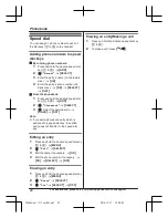 Предварительный просмотр 22 страницы Panasonic KX-TG3683 Operating Instructions Manual