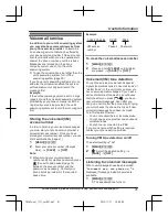 Предварительный просмотр 41 страницы Panasonic KX-TG3683 Operating Instructions Manual