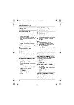 Предварительный просмотр 18 страницы Panasonic KX-TG3711BX Operating Instructions Manual