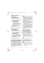 Предварительный просмотр 22 страницы Panasonic KX-TG3711BX Operating Instructions Manual