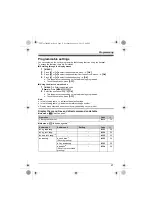 Предварительный просмотр 27 страницы Panasonic KX-TG3711BX Operating Instructions Manual