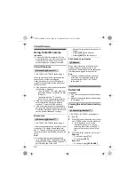 Предварительный просмотр 34 страницы Panasonic KX-TG3711BX Operating Instructions Manual