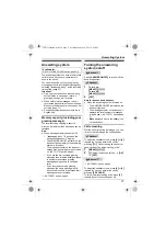 Предварительный просмотр 37 страницы Panasonic KX-TG3711BX Operating Instructions Manual